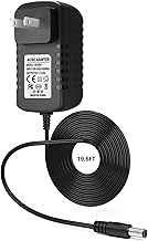 19.6ft Power Adapter 9004190216 for Masterbuilt Gravity Series 560/800/1050 XL Digital Charcoal Grill and Smoker Combo Power Cord Replacement Part Black