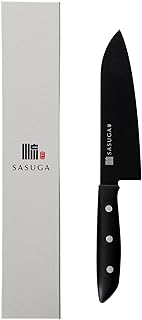 Lightweigth Japanese Santoku Chef’s Knife 170mm – Made in Japan | Molybdenum-Vanadium Stainless Steel | Razor-Sharp, Rust-Resistant Blade for Meat, Fish & Vegetables