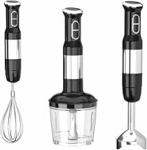 Professional Multi-purpose Mixer Cup Commercial Immersion Stainless Steel Blender Kitchen Hand Stick Blender Sets Hand Held Electric Mixer
