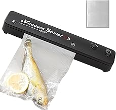 Vacuum Sealer Machine | Cordless Reusable Airtight Food Storage | Small Sealing Machine with Food Bags,for Preservation Meat Vegetables Grains Seafood Fruit Kitchen Fridge