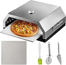 Pizza Oven Set,Pizza Oven Kit,Outdoor Pizza Oven for Grill Portable Stainless Steel Grill Top Pizza Oven for Charcoal Grill for Kitchen BBQ Picnic