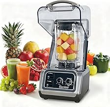 Commercial Blender for Smoothies 2200W With Quiet Shield,80oz BPA-Free Pitcher for Shakes,Self-Cleaning & Ice Crush Pro,6-leaf Stainless Steel Blade,Smoothie & Shake Maker for Restaurants, Kitchens