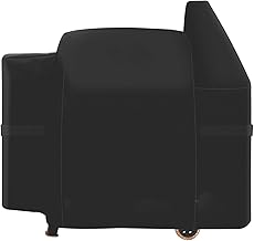 Grill Cover for Pit Boss Deluxe and 820 Pro Series Pellet Grill with Side Shelf, for Pit Boss PB820D 820FB 820D3 820SC 820XL 820PS1, 820CS1 Competition, Sportsman 820 Series, Replace for 73821 Cover