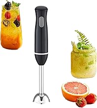 Immersion Blender - Electric Handheld Kitchen Gadget, Stainless Steel Stick Blender with Powerful Motor, for Office Home Travel Kitchen Soup Puree Milkshakes Salad Dressings Smoothies Food