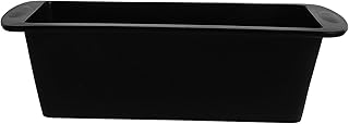Silicone Loaf Pan for Bread and Cake Baking Rectangular Nonstick Bread Mold Black Reusable Silicone Baking Mold for Homemade Toast