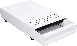 Coffee Residue Powder Box Coffee Knock Box Drawer Stainless Steel Thickened For Household Shop(WHITE)