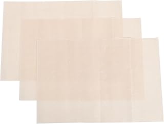 Toyvian 3pcs Nonstick Baking Mats Oven Liners 40x60cm Heat Resistant Reusable Silicone-free Baking Sheets for Electric Oven and Kitchen Use