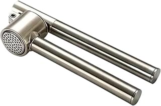 Stanless Steel Hand Squeeze Juicer Garlic Press Crusher Ginger Squeezer Slicer Masher Kitchen Gadgets(A1)