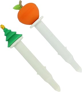 DECHOUS 2pcs Stainless Steel BBQ Thermometer Instant Read Meat Temperature Gauge Pop-Out Analog Oven Food Probe for Grilling and Roasting