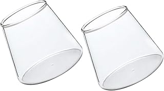 2pcs Heat-resistant Glass Beer Mugs and Cocktail Juice Cups 300ml Tumblers for Home Kitchen Drinking Set