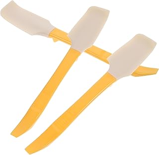 8pcs Silicone Jar Scraper Spatula Set Small Flexible Food-grade Silicone Scraper Tool for Baking, Cooking, and Jam Mixing in Kitchen