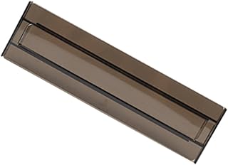 Toyvian Expandable Drawer Dividers, Retractable Storage Dividers for Drawers, Black Plastic Classification Plates for Closet and Kitchen Organization