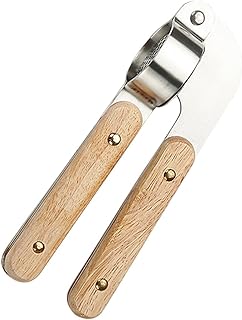 Manual Garlic Press Stainless Steel Garlic Mincer Kitchen Tool 304 Food-grade Material for Home Cooking and Seasoning Preparation