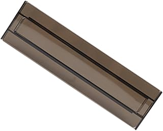 Expandable Retractable Drawer Dividers, Adjustable Plastic Classification Plate and Organizer Rack for Kitchen, Closet, and Nursery Storage, Black Shelf Separator for Drawer