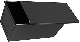 Nonstick Sliding Lid Bread Pan 500g Loaf Mold Metal Baking Pan with Cover for Homemade Toast Baking Kitchen Bakeware