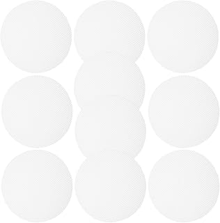 VICASKY 10pcs round Silicone Steamer Mats Nonstick Dumplings Pads Steamer Cloths for Steamed Buns 16cm Reusable Kitchen Baking Accessories