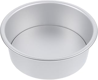 2pcs 5-inch round Cake Pans Baking Mold Set with Removable Bottom Metal Bakeware for Cheesecake and Dessert Baking in Oven