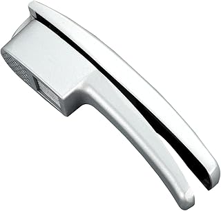 Manual Aluminum Garlic Press Slicer Household Crushed Garlic Creator for Kitchen Cooking and Food Preparation