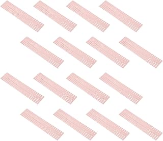 4 Sets 16 Pcs Plastic Drawer Dividers DIY Long 37x7cm Pink Storage Organizers for Socks and Clothing Classification Rack for Home Closet Storage