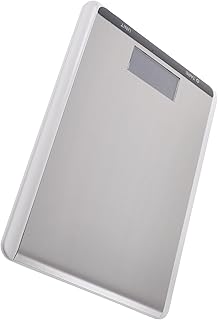 SUPVOX High Precision Digital Kitchen Scale 10kg Stainless Steel Flat Food Scale Lightweight Multifunctional for Cooking and Baking Random Color