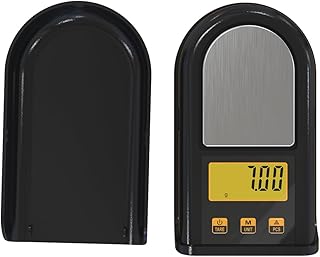 VICASKY Portable Mini Scale Jewelry Weight Scale Gold Gram High Precision Electronic Balance for Home Kitchen Tea Leaf Measuring with LCD Display Tare Function Compact