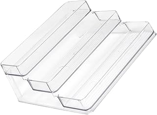 ARTIBETTER Multi-layer Ladder Display Shelf Spice Rack Organizer for Kitchen Countertop and Cabinet Storage, 3-tier Plastic Spice Container Holder for Home Cooking Supplies