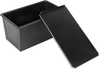 Nonstick Bread Baking Mold with Lid, 600g Toast Loaf Pan for Home Oven Bakeware, Pullman Toast Box for Household Bread Baking