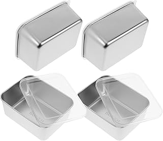 4pcs Small Food Storage Containers with Lids, Sealed Fridge Organizer Boxes for Vegetables and Meal Prep, Plastic Bento Lunch Boxes for Outdoor Picnic and Kitchen Use