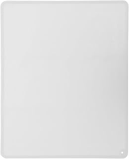 Cabilock Silicone Baking Mat Non-slip Rolling Mat for Dough 40x50cm Heat Resistant Kneading Dough Pad for Home Use White