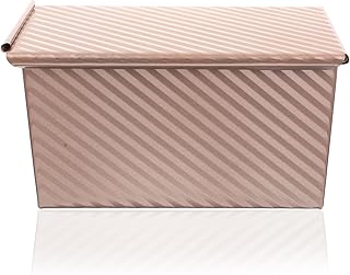 Loaf Pan with Cover Carbon Steel Non-stick Bread Baking Mold Toast Baking Box Kitchen Bakeware for Home Use