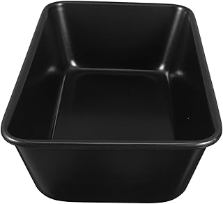 SUPVOX Nonstick 2lb Loaf Bread Baking Pan Aluminum Alloy Rectangle Cake Mold Kitchen Bread Mold for Homemade Baking
