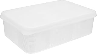 SUPVOX 7pcs Multi-size Plastic Food Storage Containers with Lids, Airtight Crisper Set for Kitchen and Refrigerator Fruit Vegetable Preservation