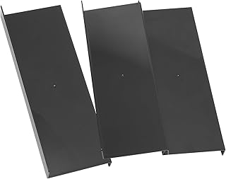 Adjustable 3pcs Black Acrylic Spice Organizer Drawer Rack Stackable Seasoning Jar Holder Convenient Kitchen Storage for Drawer Use