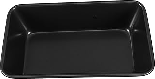 DECHOUS Nonstick Aluminum Alloy Loaf Pan 2lb Bread and Cake Baking Mold Black Kitchen Bakeware for Home and Restaurant Use