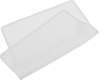 Silicone Kneading Dough Mat Non-slip Multi-function Rolling Pastry Mat 40x50cm White Cooking and Baking Tool for Preparation