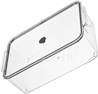 Airtight Insulated Food Storage Container with Lid, Large 34x17x10cm Plastic Fridge Organizer for Salad, Fruit, and Meal Prep, Suitable for Adults