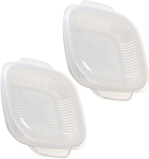 2 Pcs Airtight Food Storage Containers 340ml Pp Plastic Leak-proof Lunch Boxes with Lids for Meal Prep, Microwave and Freezer Safe, Portable Fruit and Salad Holder for Office