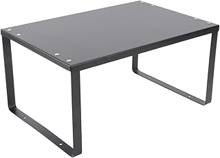 Seasoning Jar Shelf and Kitchen Pot Rack Medium Size Stable Countertop Pan Holder Spice Storage Organizer for Home Kitchen Cooking Supplies