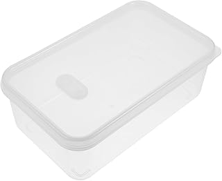 Large Capacity Fridge Bread Container with Airtight Seal, Reusable Food Storage Box for Kitchen Organization and Fresh Keeping, Single Piece Toast Keeper